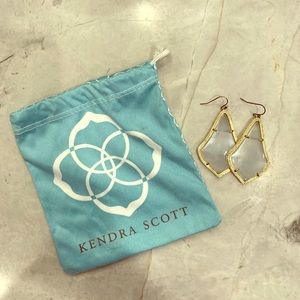 Kendra Scott Alexandra Gray Earrings